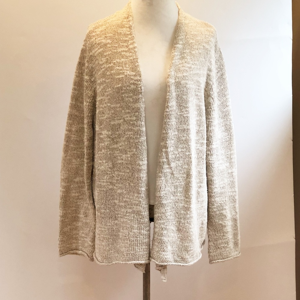 Eileen Fisher Linen-Silk-Cotton Summer Cardigan